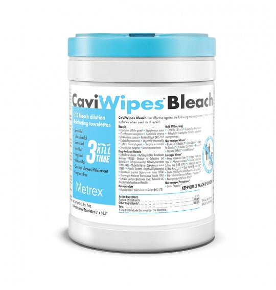 Crosstex CaviWipes™ Bleach