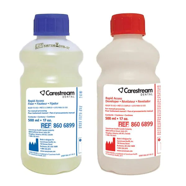 Carestream Rapid Access Manual Developer And Fixer