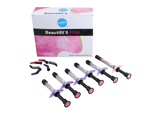 SHOFU Dental Corporation Beautifil II Gingiva Shades