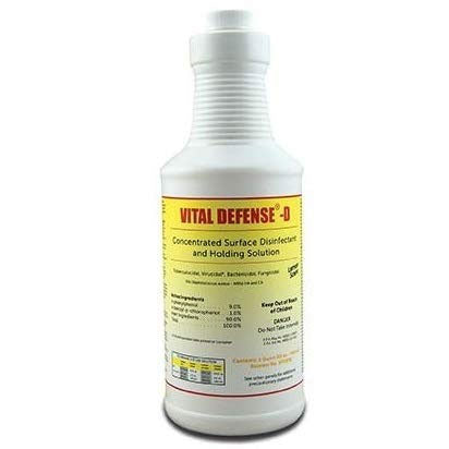 Vital Defense-D Surface Disinfectant and Holding Solution