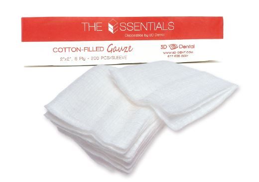 Gauze Cotton Filled N/S 2X2 8-Ply