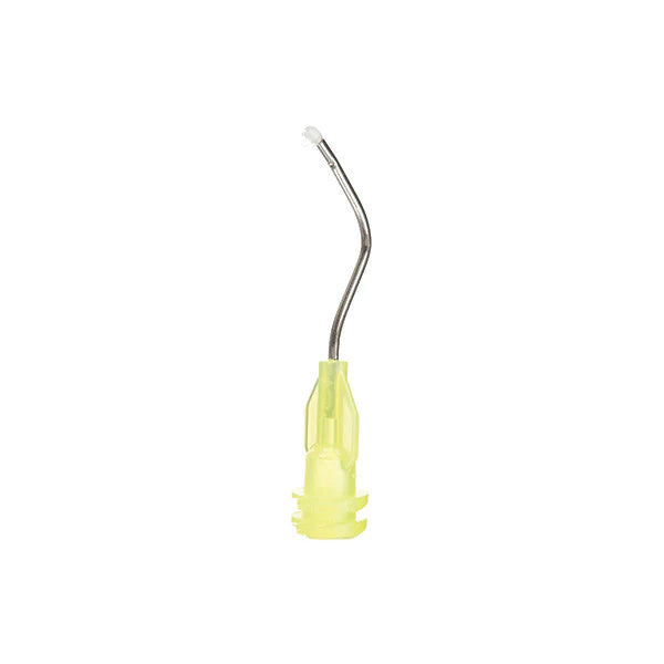 Prebent Yellow Brush Tip