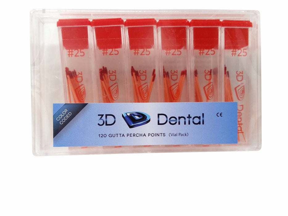 Gutta Percha Points Box/120 Vial Pack #10