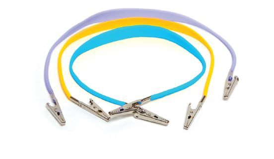 Bib Clip 3/Pk Chain Black