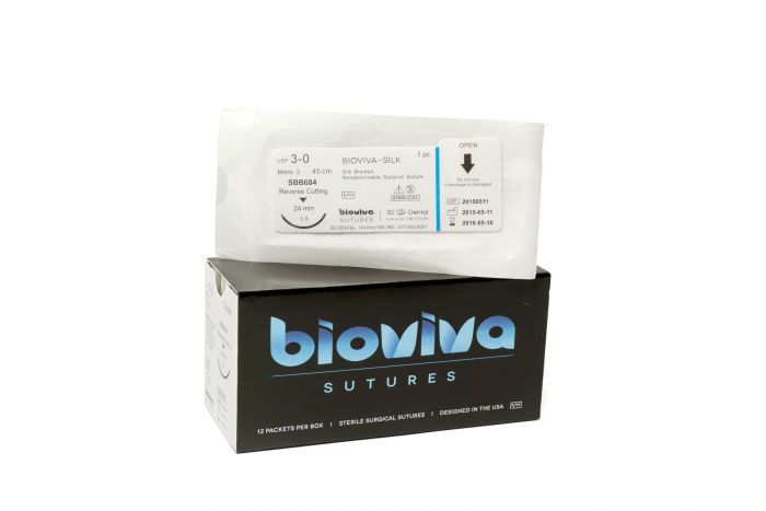 Silk Suture Reverse Cutting