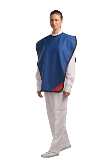X-Ray Blue Poncho Lead Free