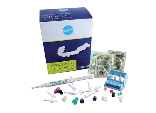 SHOFU Dental Corporation Attachment Removal Kit for Clear Aligners