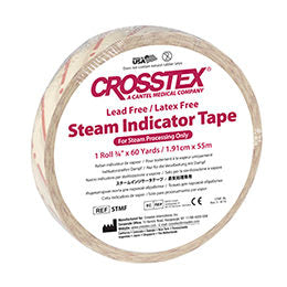 Crosstex Non Latex, Lead-Free Steam Indicator Tape