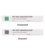 Crosstex Chemical Indicator Strips (Green to Dark) - Type 1