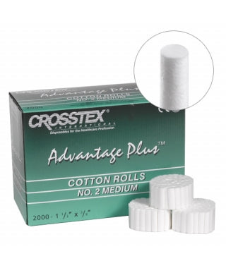 Crosstex Cotton Rolls Non-Sterile (Advantage Plus)