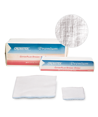 Crosstex ADVANTAGE PLUS™ Non-Sterile Cotton-Filled Sponges Exodontia