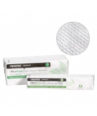 Crosstex UltraPure Non-Woven Sponges 4 Ply, Non-Sterile 