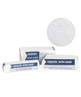 Crosstex Ultra Gauze Non-Woven Sponges 4 Ply, Non-Sterile 