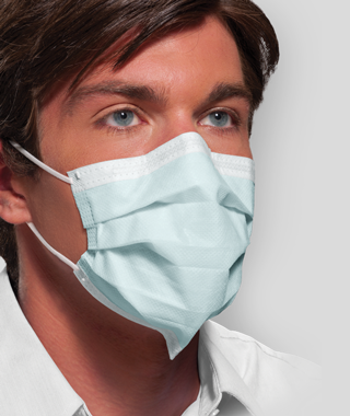 Crosstex Isofluid FogFree™ Earloop Mask w/Secure Fit™ Mask Technology