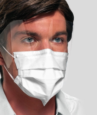 Crosstex Ultra™ Sensitive FogFree™ Earloop Mask w/ Shield w/ Secure Fit™ Mask Technology