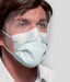 Crosstex Ultra™ FogFree™ Earloop Mask w/ Shield
