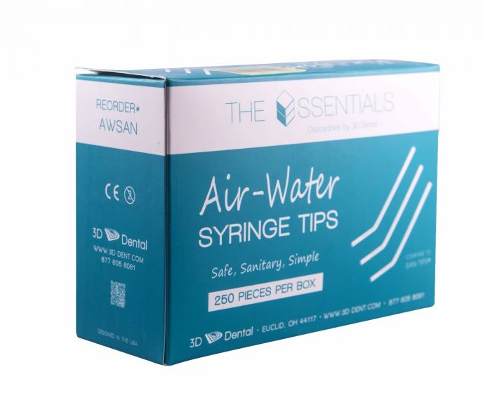 Sani-Tip Type Air/Water Tips Plastic Clear
